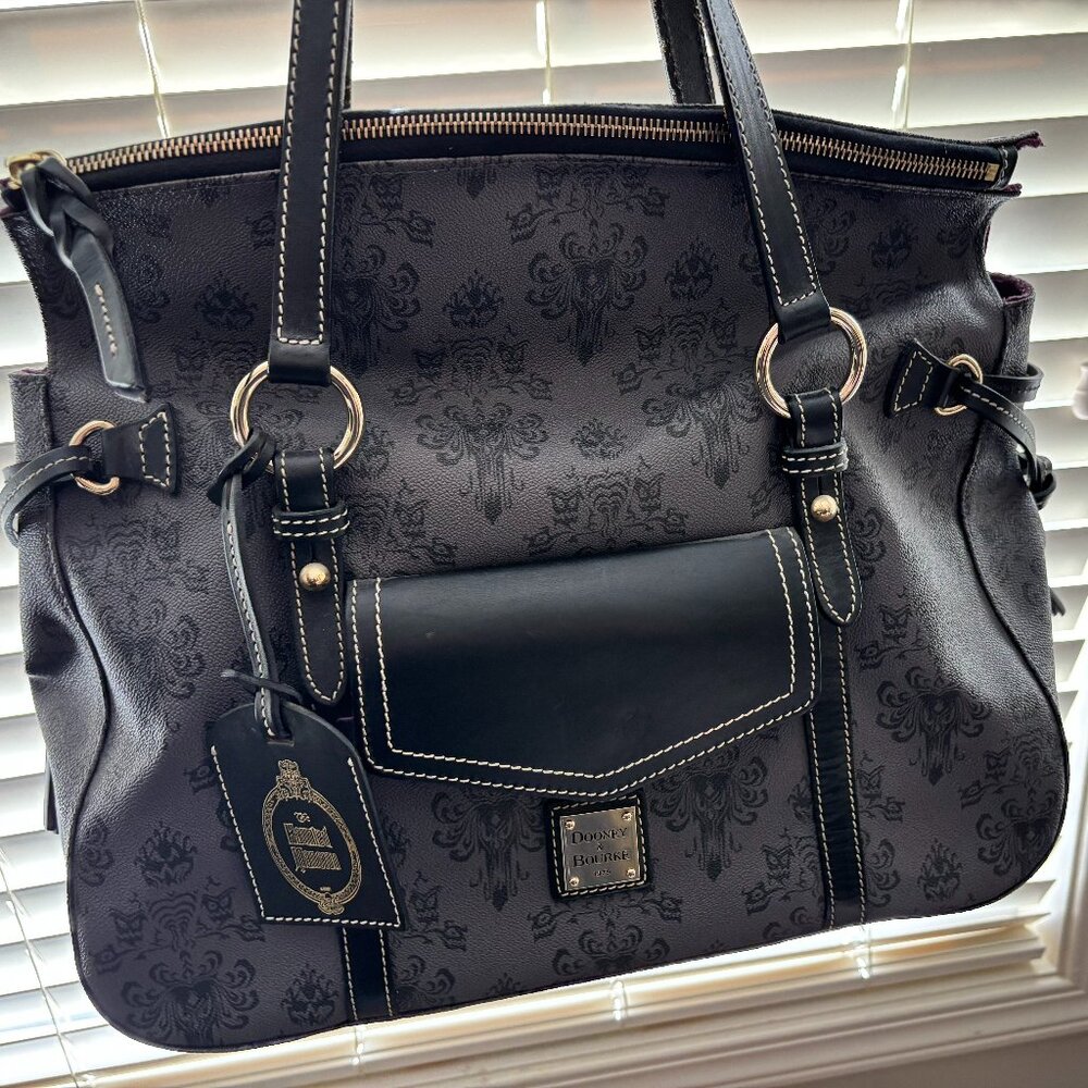 Dooney and Bourke Disney's Haunted Mansion Wallpaper Purse